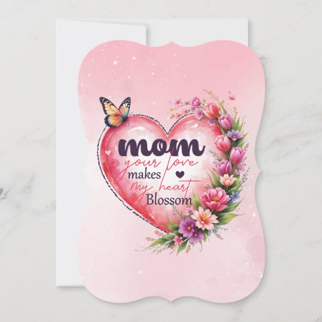 Mum Your Love Makes My Heart Blossom (Front)