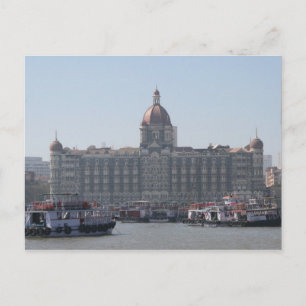 mumbai taj india postcard