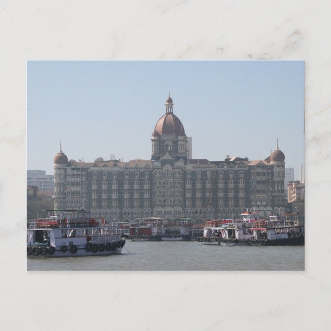 mumbai taj india postcard (Front)