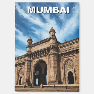 Mumbai Travel Souvenir Magnet