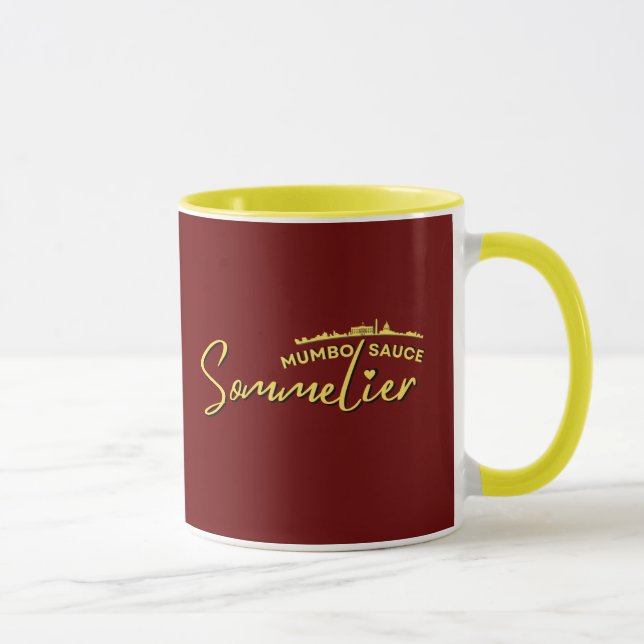 MUMBO SAUCE SOMMELIER, Mug 11oz (Right)
