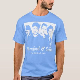 Mumford Group and Sons Stencil Photo Version T-Shirt