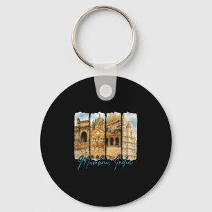 Mumi India Traveling Trip Brushstroke Souvenir Vac Key Ring