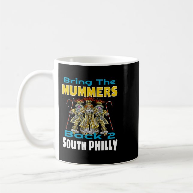 Mummers Day New Years Day Shirt Funny Gift 2 Coffee Mug (Left)