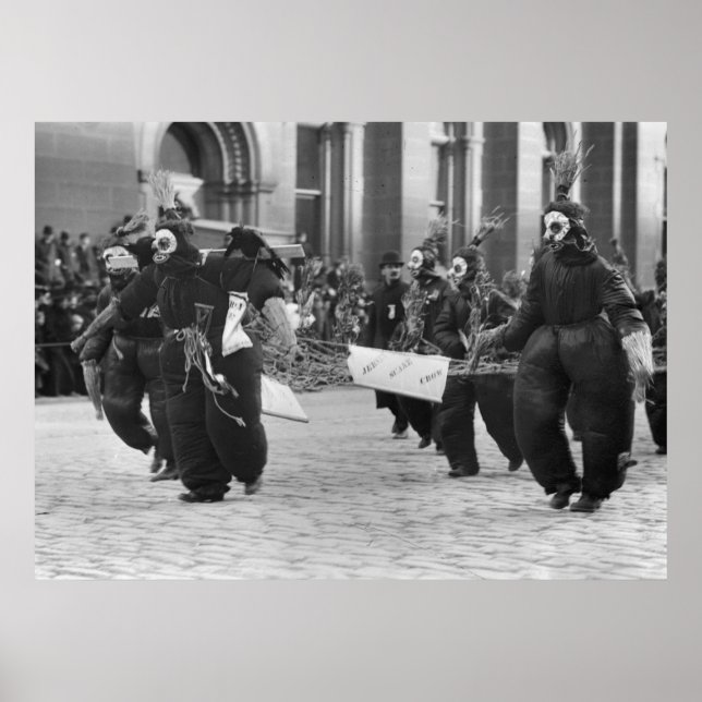 Mummers Parade, Philadelphia, 1909 Poster (Front)