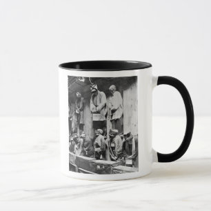 Mummies of catacomb in Palermo, Italy Mug