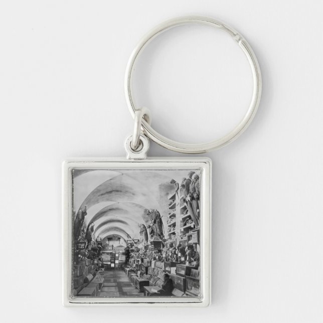Mummies of catacomb of Palermo, Italy Key Ring (Front)