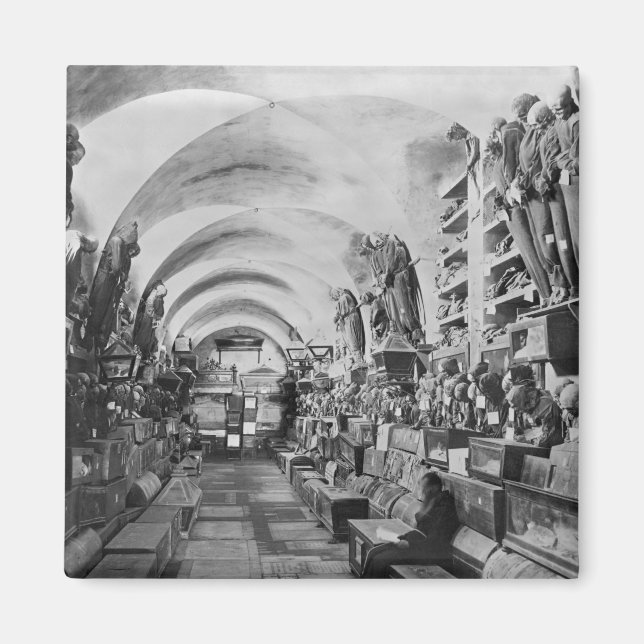 Mummies of catacomb of Palermo, Italy Magnet (Front)