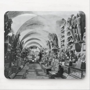 Mummies of catacomb of Palermo, Italy Mouse Pad