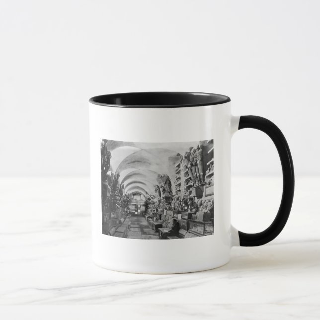 Mummies of catacomb of Palermo, Italy Mug (Right)
