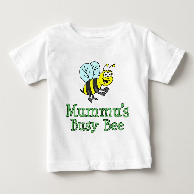 Mummu's Busy Bee Baby T-Shirt (Front)