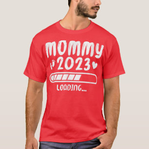 Mummy 2023 Pregnancy Announcement First time Mum T T-Shirt