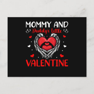 Mummy and Daddy Little Valentine Valentine's Day Postcard