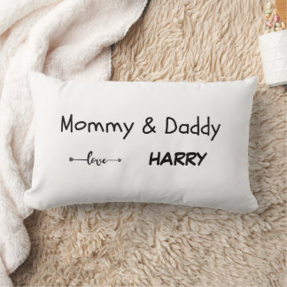 Mummy and Daddy love - Personalised Pillow