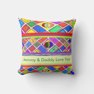 Mummy and Daddy Love You!  Special Pillow for Baby