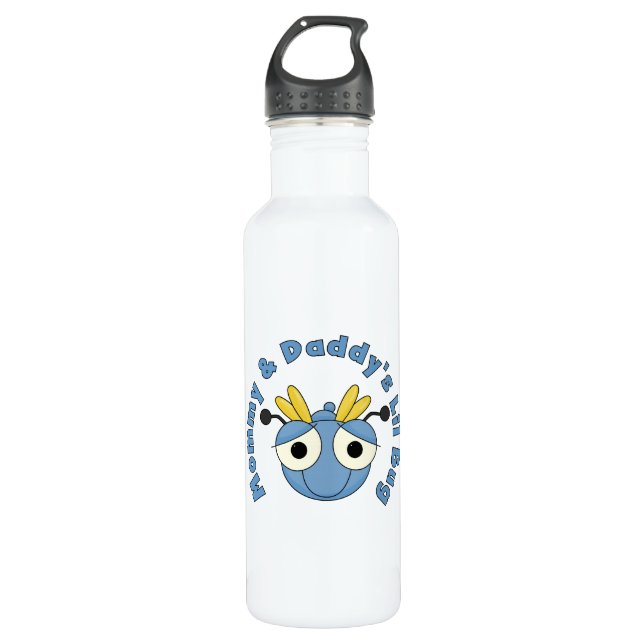 Mummy and Daddy's Lil Bug 710 Ml Water Bottle (Front)
