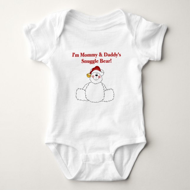 Mummy and Daddy's Snuggle Bear Tshirts and Gifts (Front)