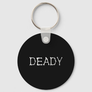 Mummy and Deady Funny Halloween Matching Couples Key Ring