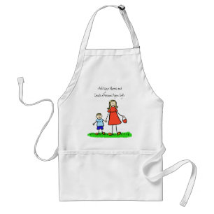 Mummy and Me Apron (Customised Names)