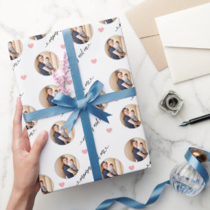 Mummy and Me Mother's Day Custom Photo Wrapping Paper