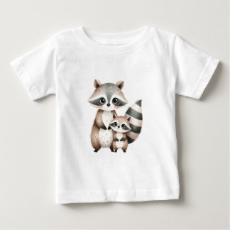 Mummy and Me-Racoon Baby T-Shirt