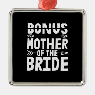 Mummy Art Mother Of The Bride Metal Ornament