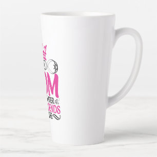 Mummy Art Mum And Daughter Best Friends Latte Mug