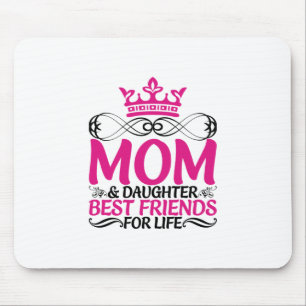 Mummy Art Mum And Daughter Best Friends Mouse Pad