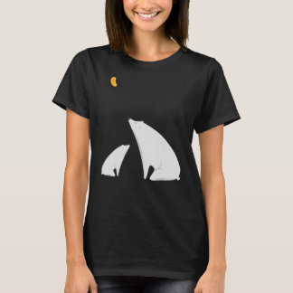 Mummy Bear Mandarin Moon Polar Bear Pop Art Christ T-Shirt