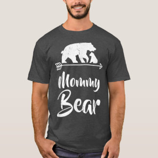 Mummy Bear Matching Family Christmas Costume T-Shirt