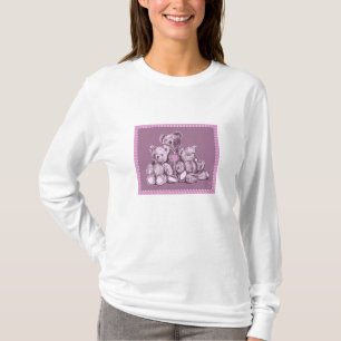 Mummy Bear Teddy Bears Women's Sweatshirt T-Shirt