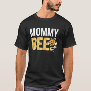 Mummy Bee Cute Honeycomb Bumblebee Mum Mother's Da T-Shirt