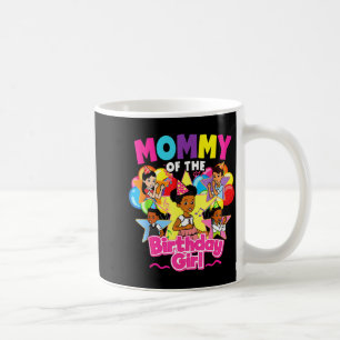 Mummy birthday girl gracie pink doll family coffee mug