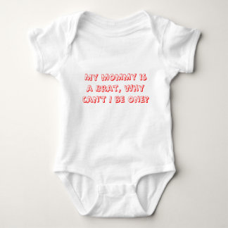 Mummy Brat Baby Bodysuit