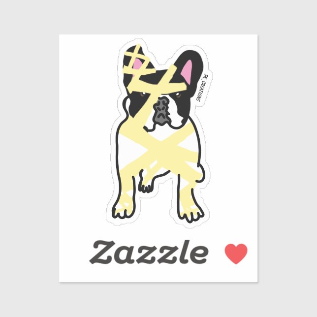 Mummy Bulldog (Sheet)