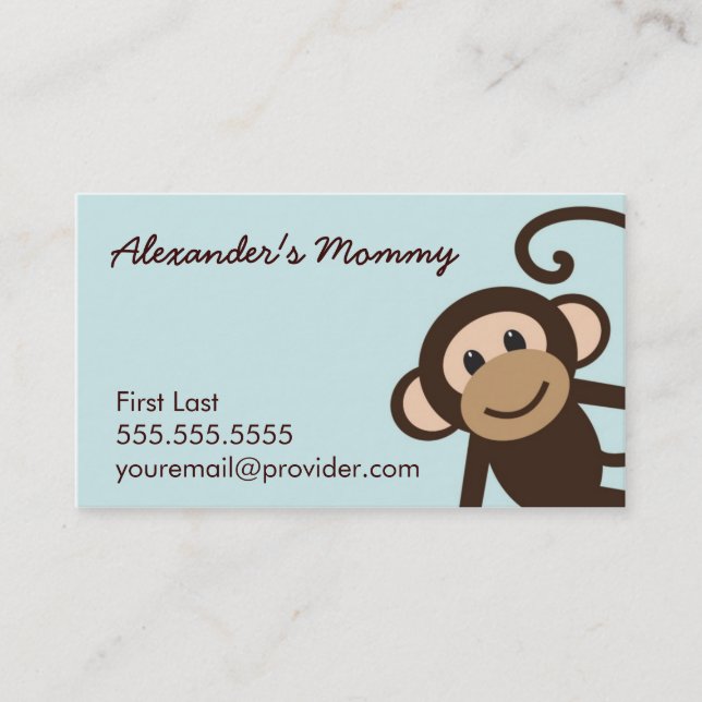 Mummy Calling Card (Front)