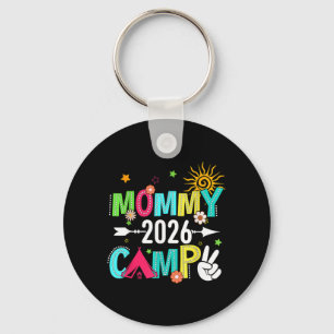 Mummy Camp 2026 Family Vacation Summer Camping Key Ring