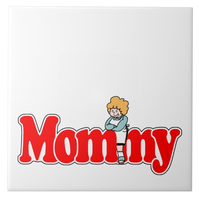 Mummy Ceramic Tile (Front)