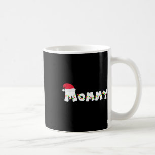 Mummy Christmas Pajama Family Matching Santa Hat G Coffee Mug