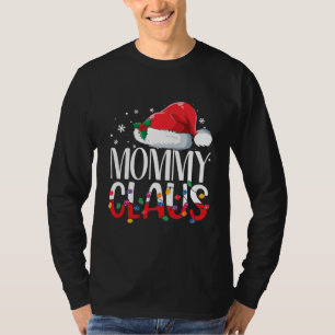 Mummy Claus Matching Family Christmas Pyjamas T-Shirt