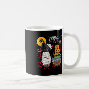 Mummy Dachshund Dog Halloween Dog Scary Pumpkins L Coffee Mug