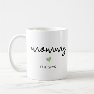 Mummy Daddy Mug Set • New Parents Est 2026 Mug • F