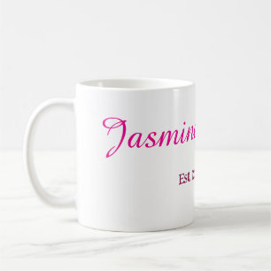 Mummy & Daddy new parents couple name est. year Coffee Mug