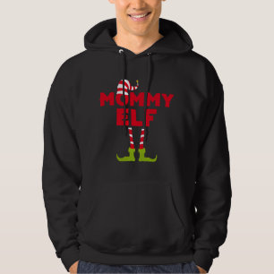 Mummy Elf Matching Christmas Costume Hoodie