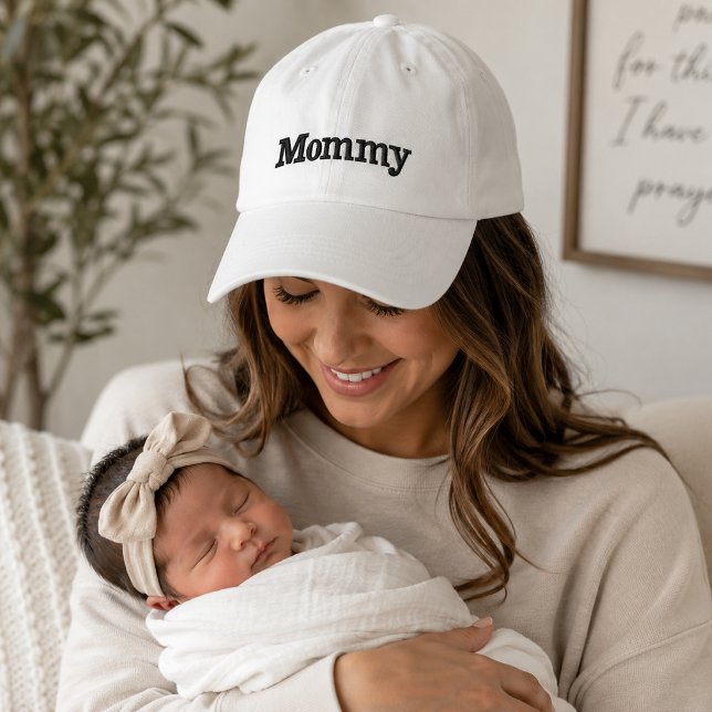 Mummy Embroidered Hat (Creator Uploaded)