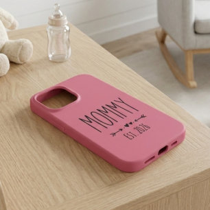 Mummy Est 2026 Pregnancy Minimalist Personalised  iPhone 13 Pro Max Case