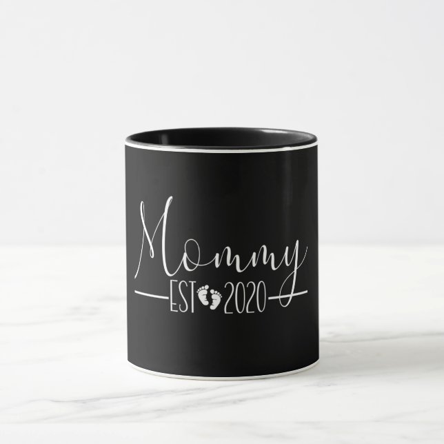 Mummy Established 2020 Mug (Center)
