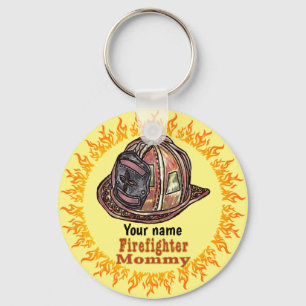 Mummy FireFighter  Key Ring