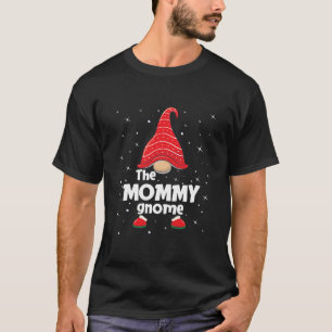 Mummy Gnome Family Matching Christmas Funny Gift P T-Shirt