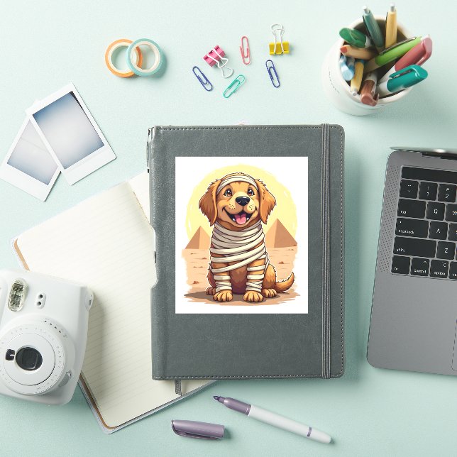 Mummy Golden Retriever (iPad Cover)